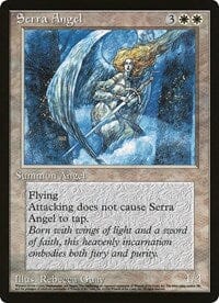 Serra Angel [alternate art] (Oversized) [Oversize Cards] MTG Single Magic: The Gathering  | Multizone: Comics And Games