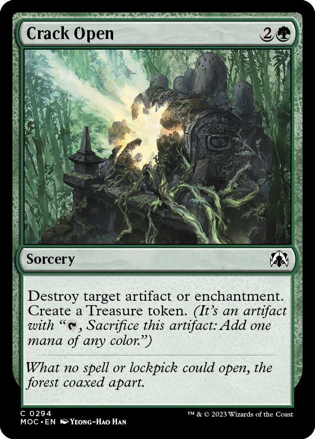 Crack Open [March of the Machine Commander] MTG Single Magic: The Gathering  | Multizone: Comics And Games
