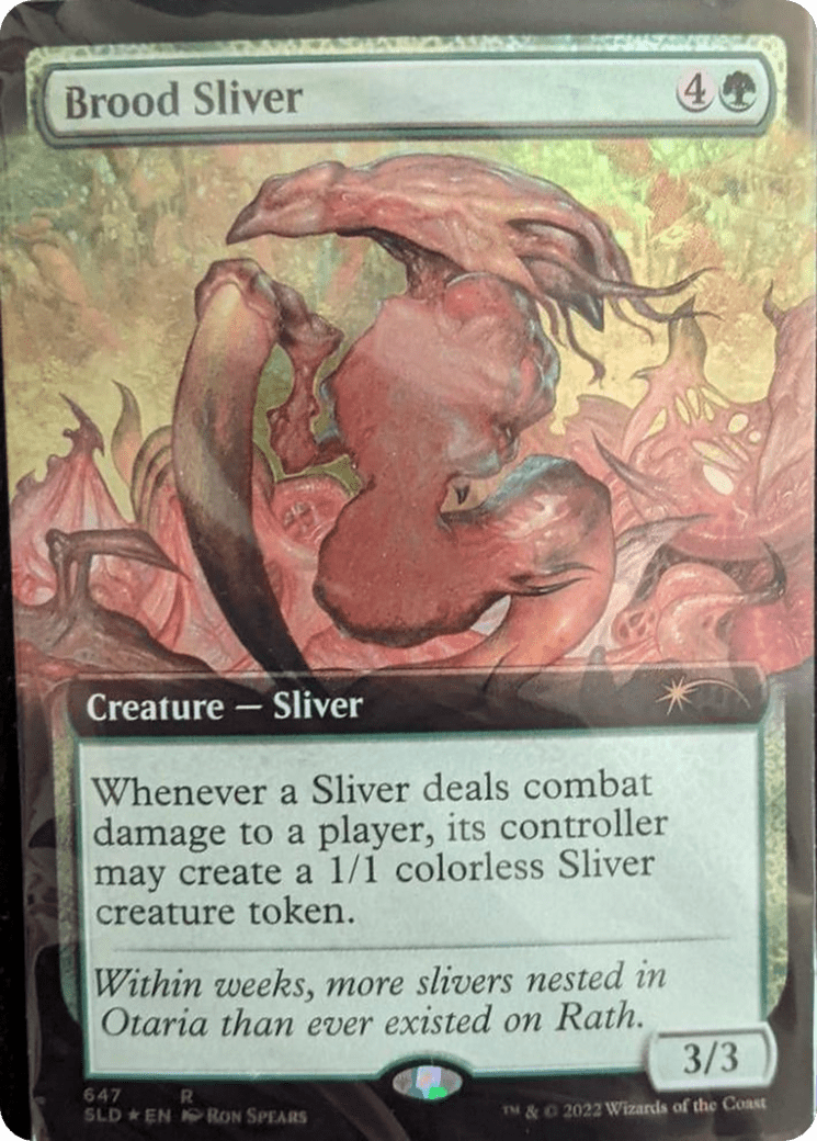 Brood Sliver (Extended Art) [Secret Lair Drop Promos] MTG Single Magic: The Gathering  | Multizone: Comics And Games
