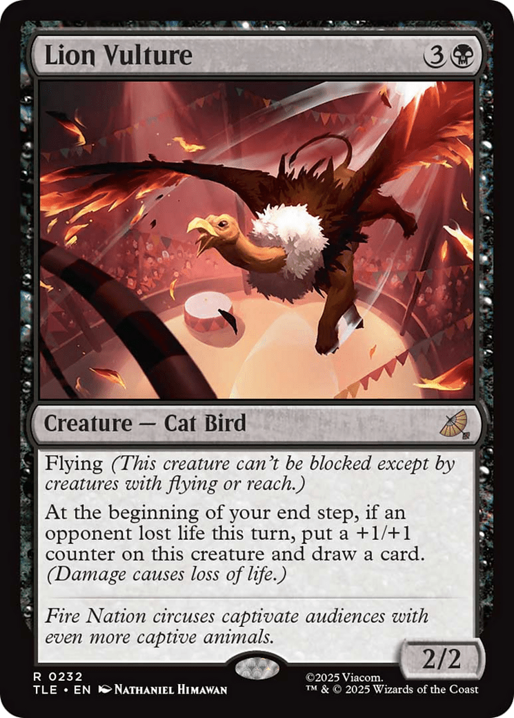 Lion Vulture [Avatar: The Last Airbender: Eternal-Legal] MTG Single Magic: The Gathering  | Multizone: Comics And Games
