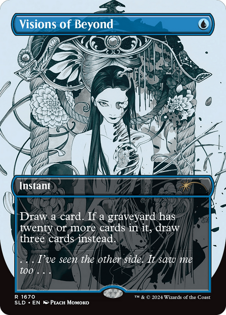 Visions of Beyond (Rainbow Foil) [Secret Lair Drop Series] MTG Single Magic: The Gathering  | Multizone: Comics And Games