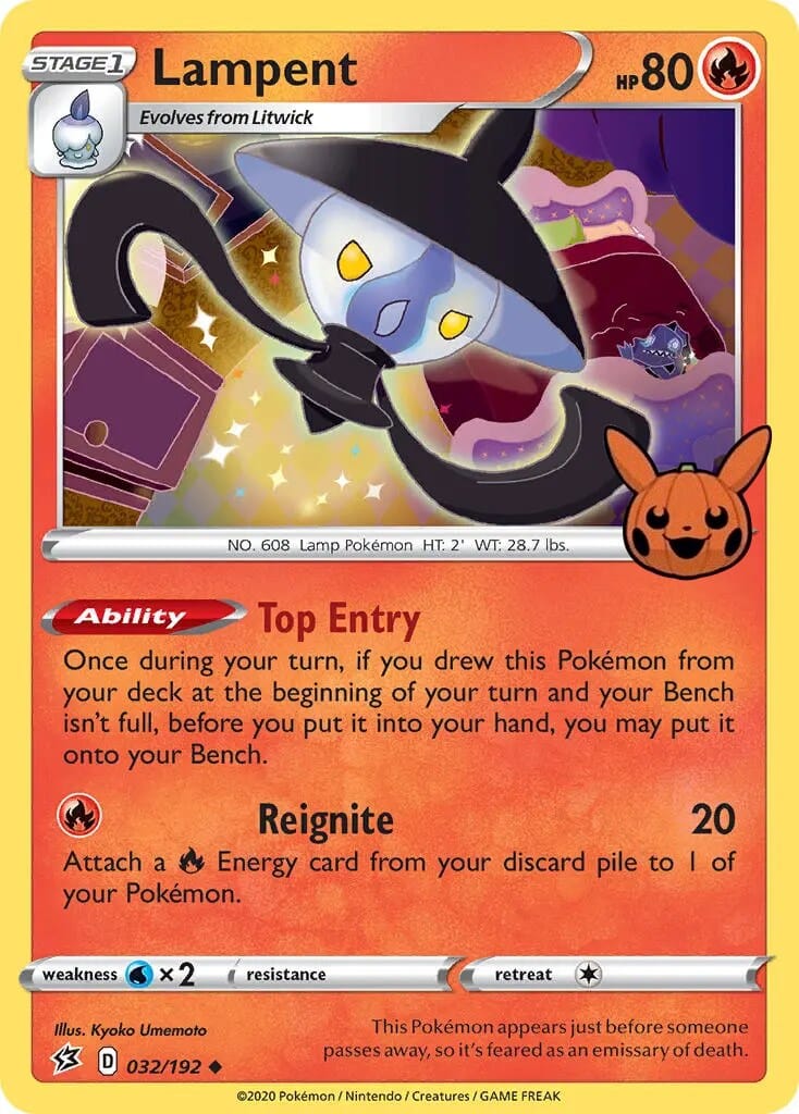 Lampent (032/192) [Trick or Trade] Pokemon Single Pokémon  | Multizone: Comics And Games