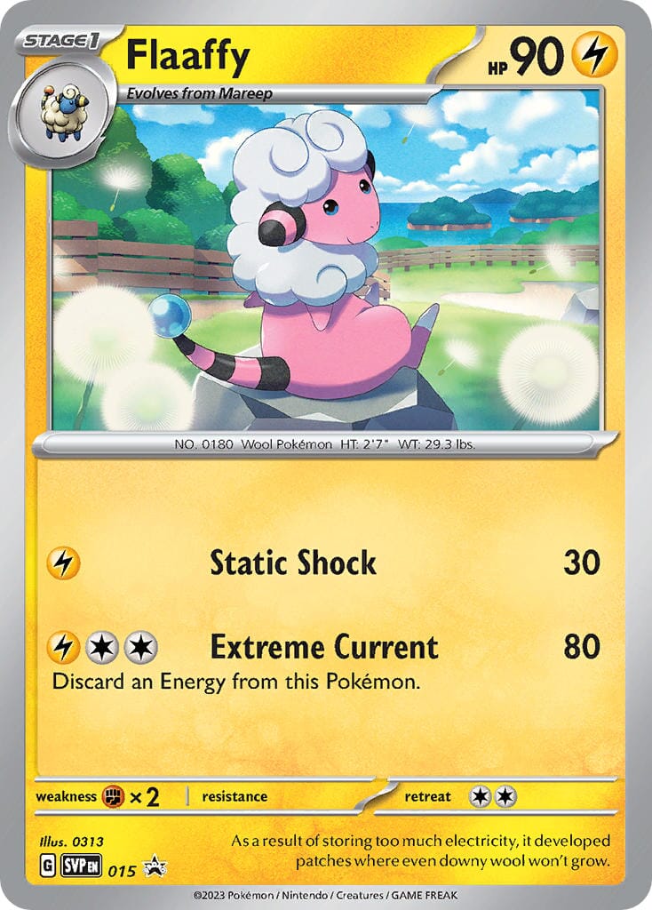 Flaaffy (015) [Scarlet & Violet: Black Star Promos] Pokemon Single Pokémon  | Multizone: Comics And Games