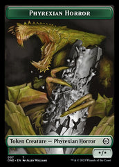 Rebel // Phyrexian Horror (007) Double-Sided Token [Phyrexia: All Will Be One Tokens] MTG Single Magic: The Gathering  | Multizone: Comics And Games