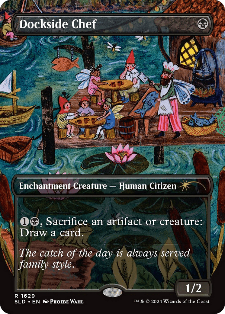 Dockside Chef [Secret Lair Drop Series] MTG Single Magic: The Gathering  | Multizone: Comics And Games