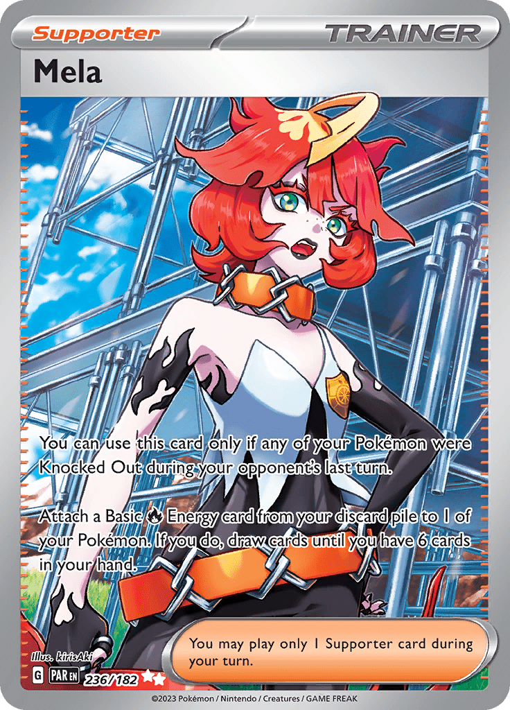 Mela (236/182) [Scarlet & Violet: Paradox Rift] Pokemon Single Pokémon  | Multizone: Comics And Games