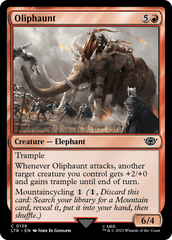 Oliphaunt [The Lord of the Rings: Tales of Middle-Earth] MTG Single Magic: The Gathering  | Multizone: Comics And Games