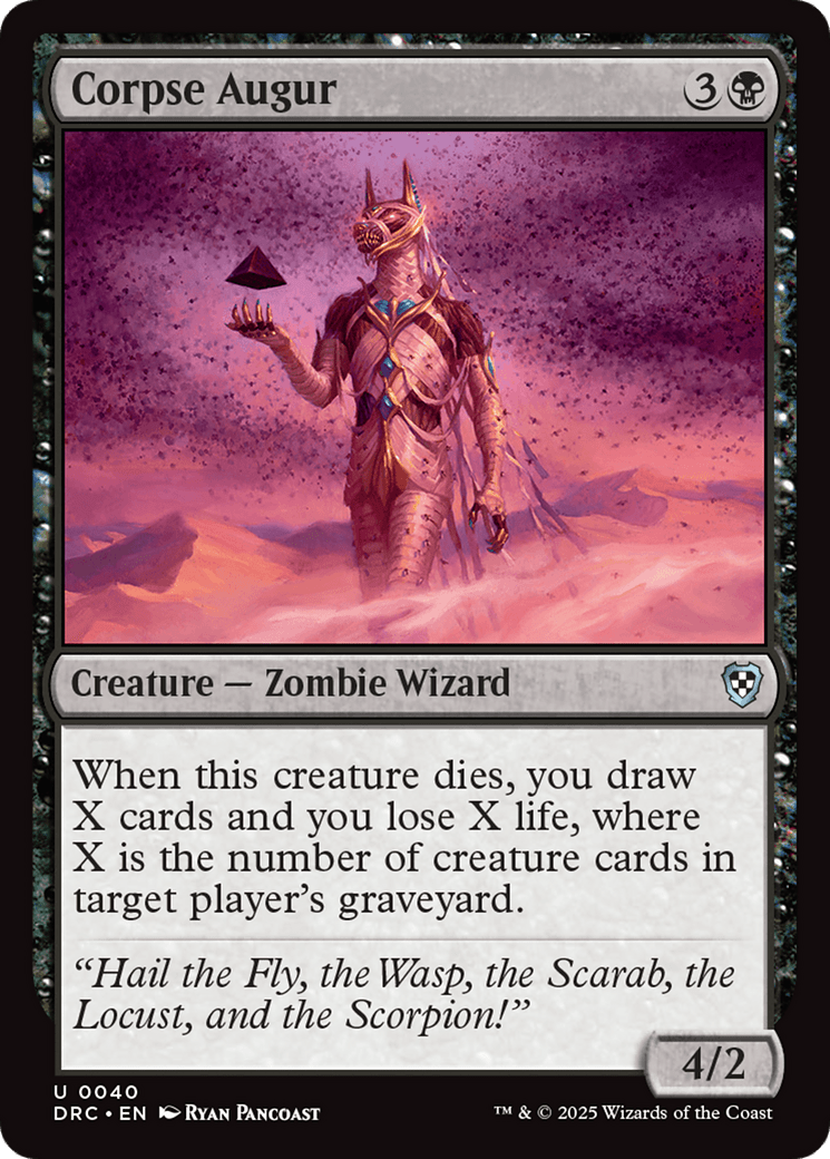 Corpse Augur [Aetherdrift Commander] MTG Single Magic: The Gathering  | Multizone: Comics And Games