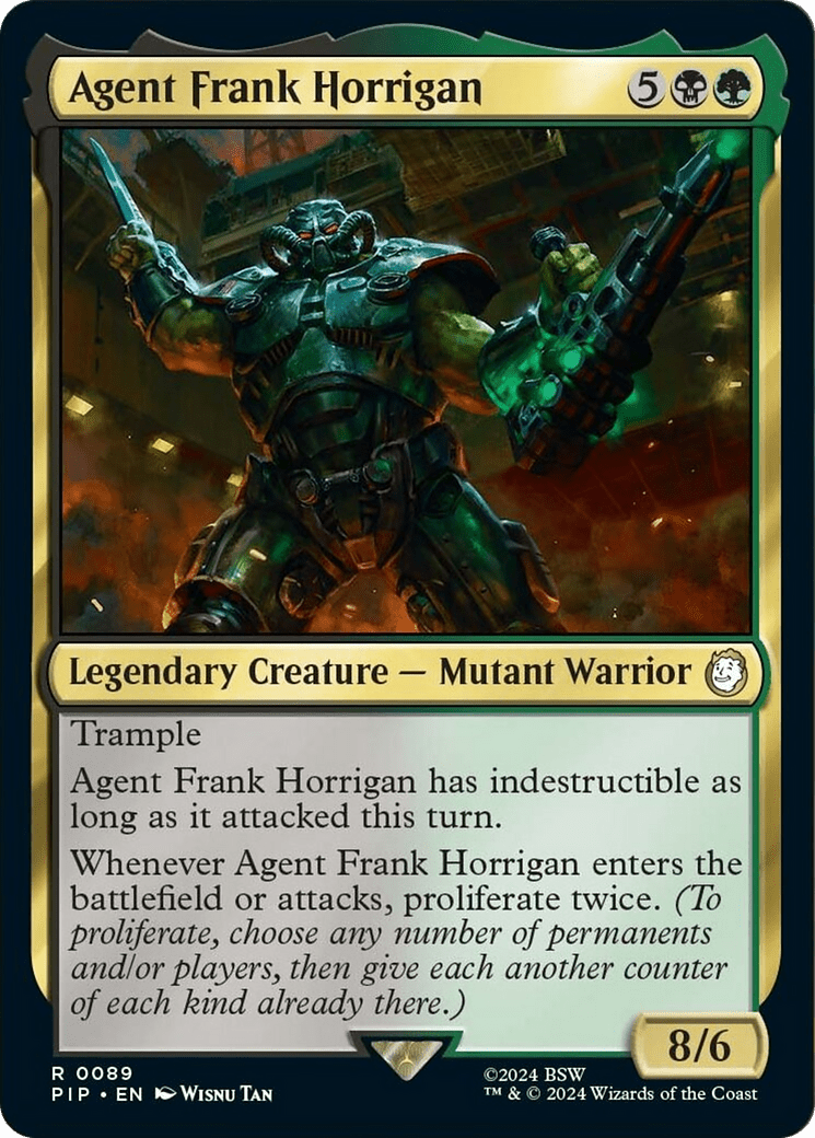 Agent Frank Horrigan [Fallout] MTG Single Magic: The Gathering  | Multizone: Comics And Games
