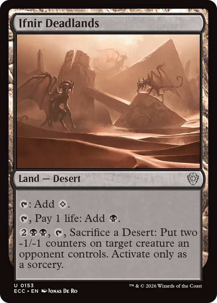 Ifnir Deadlands [Lorwyn Eclipsed Commander] MTG Single Magic: The Gathering  | Multizone: Comics And Games