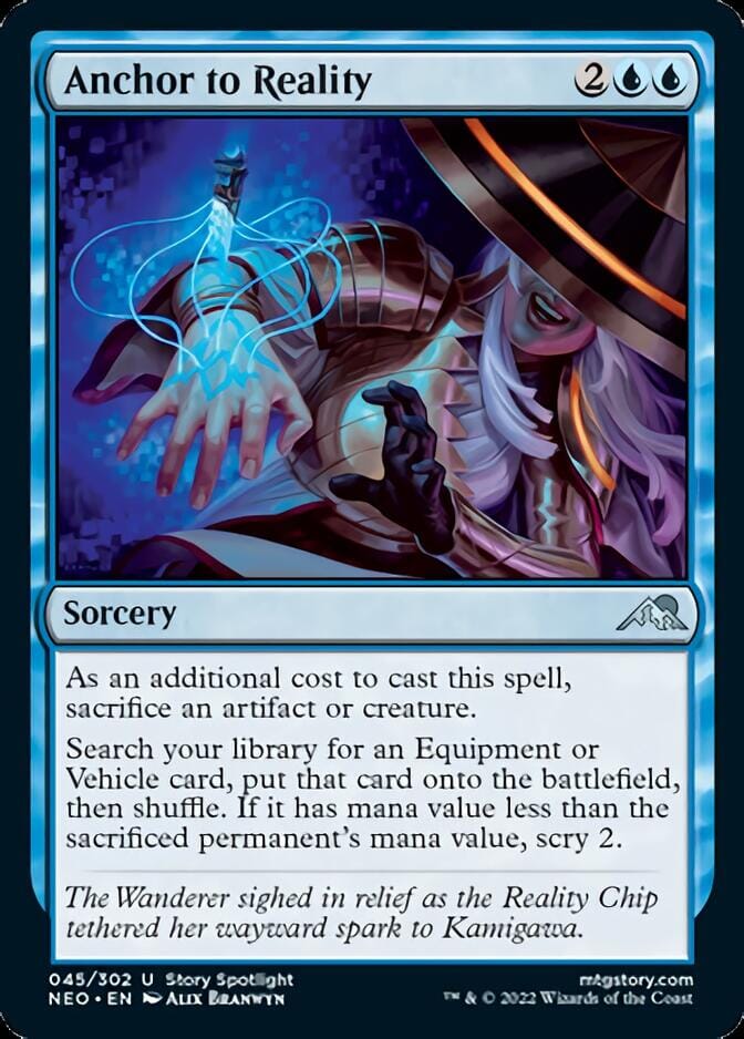 Anchor to Reality [Kamigawa: Neon Dynasty] MTG Single Magic: The Gathering  | Multizone: Comics And Games