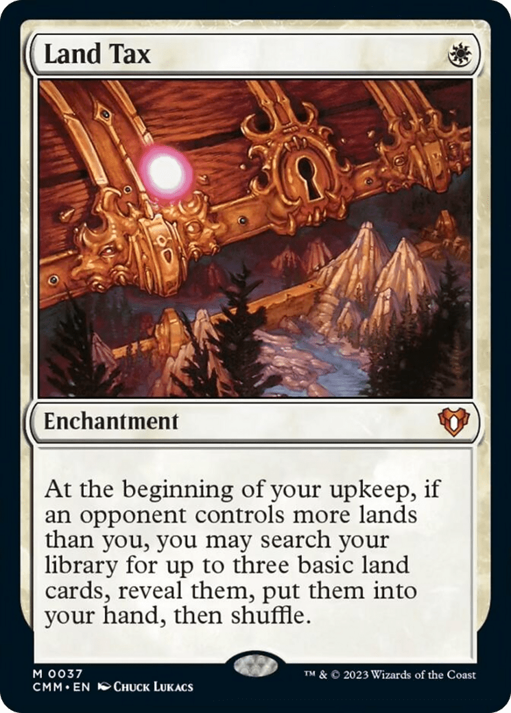 Land Tax [Commander Masters] MTG Single Magic: The Gathering  | Multizone: Comics And Games