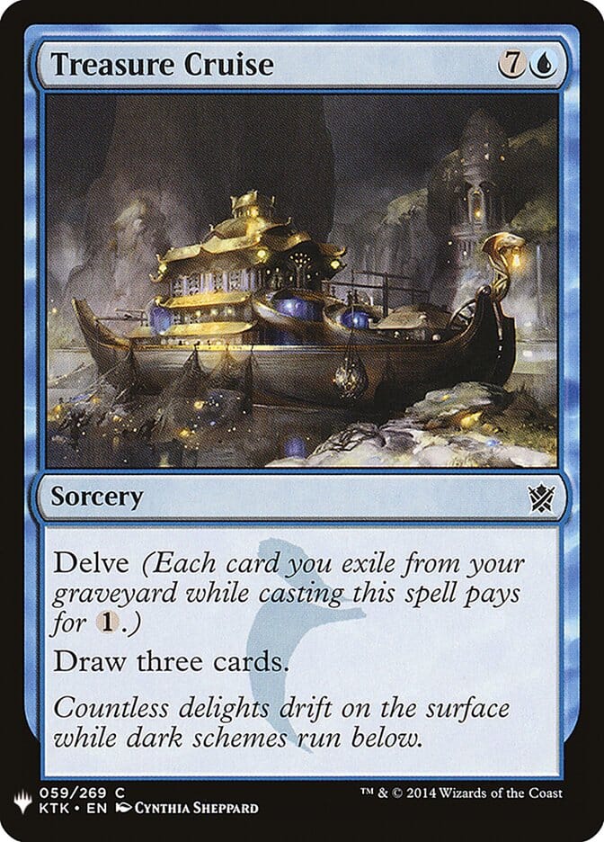 Treasure Cruise [Mystery Booster] MTG Single Magic: The Gathering  | Multizone: Comics And Games