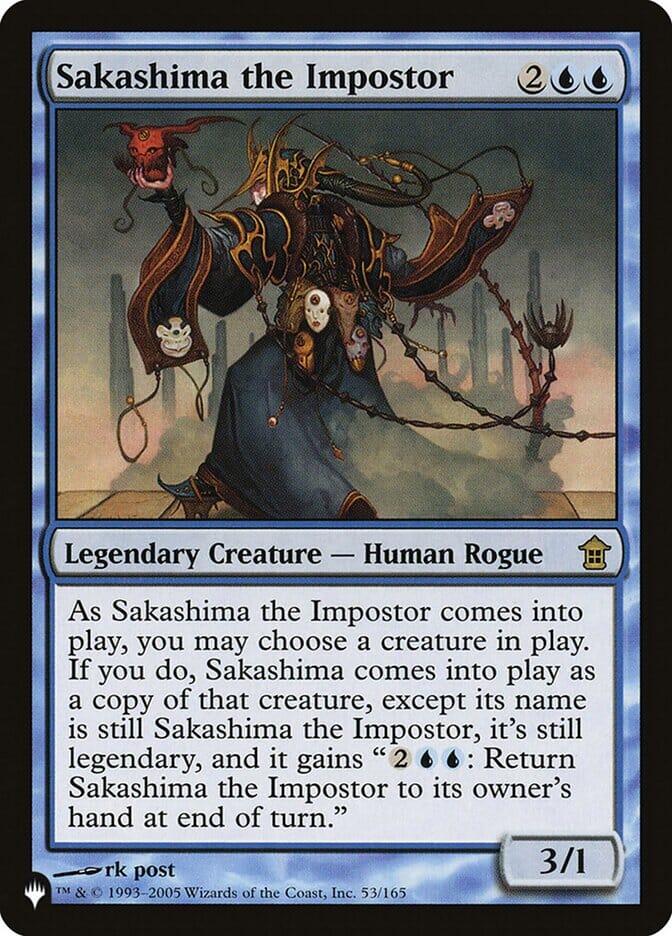 Sakashima the Impostor [Secret Lair: Heads I Win, Tails You Lose] MTG Single Magic: The Gathering  | Multizone: Comics And Games