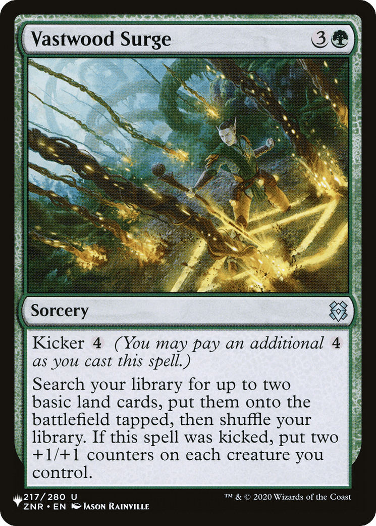 Vastwood Surge [The List] MTG Single Magic: The Gathering  | Multizone: Comics And Games