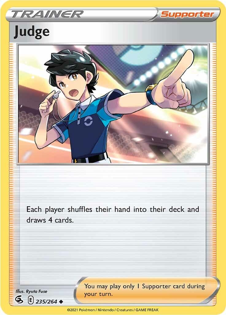 Judge (235/264) [Sword & Shield: Fusion Strike] Pokemon Single Pokémon  | Multizone: Comics And Games
