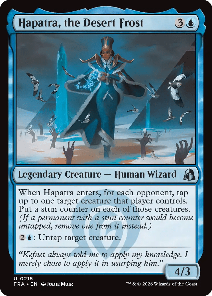 Hapatra, the Desert Frost [Reality Fracture] MTG Single Magic: The Gathering  | Multizone: Comics And Games