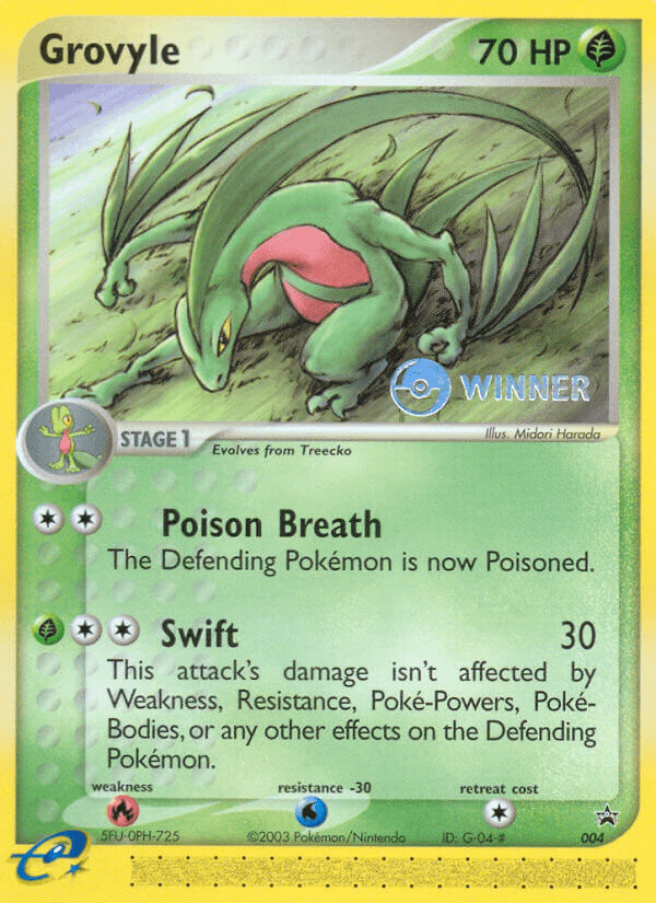 Grovyle (004) [Nintendo: Black Star Promos] Pokemon Single Pokémon  | Multizone: Comics And Games