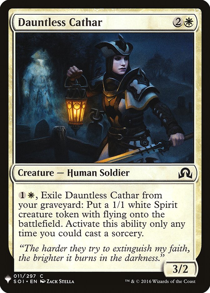 Dauntless Cathar [Mystery Booster] | Multizone: Comics And Games