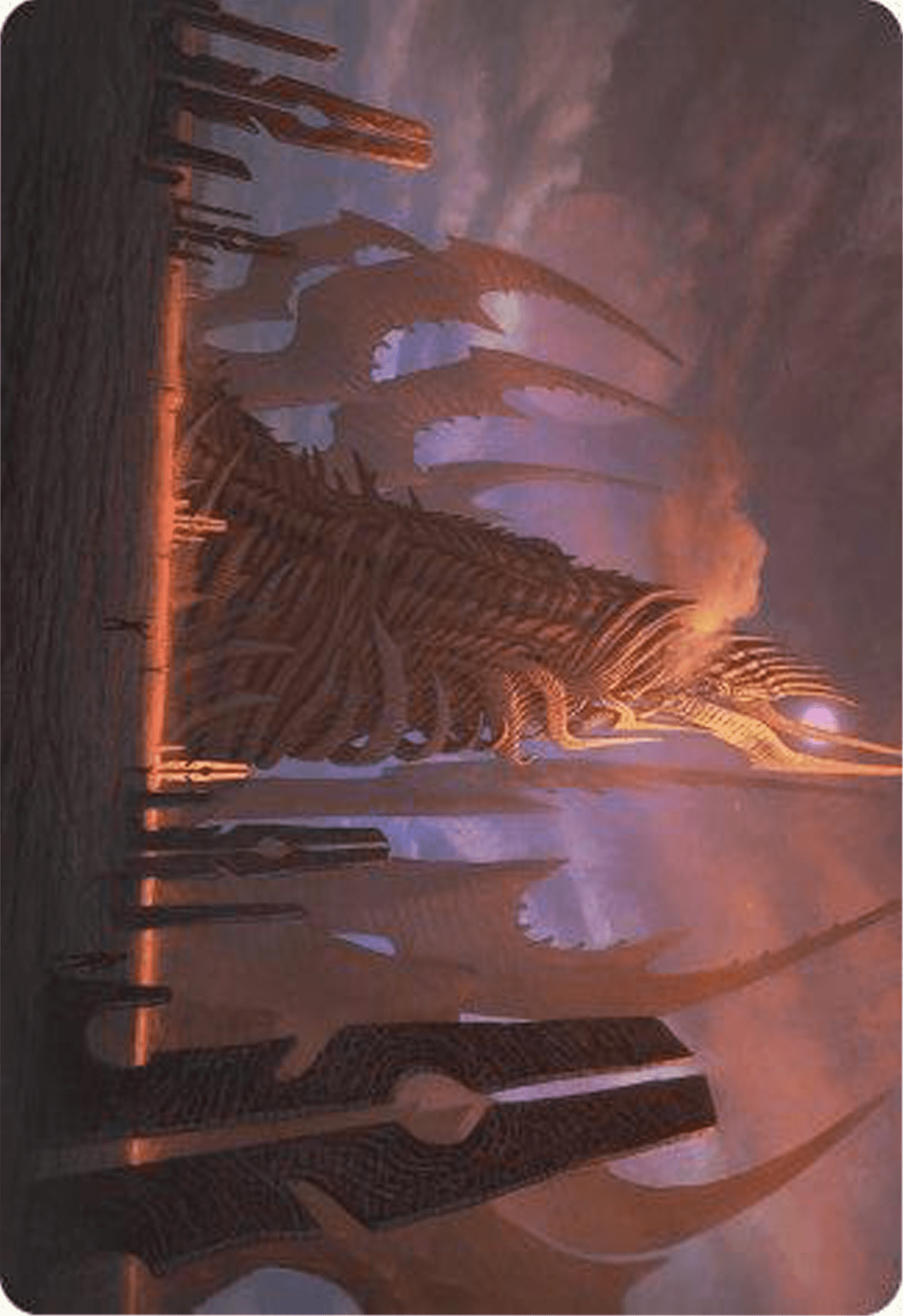 Phyrexian Tower Art Card [Modern Horizons 3 Art Series] MTG Single Magic: The Gathering  | Multizone: Comics And Games