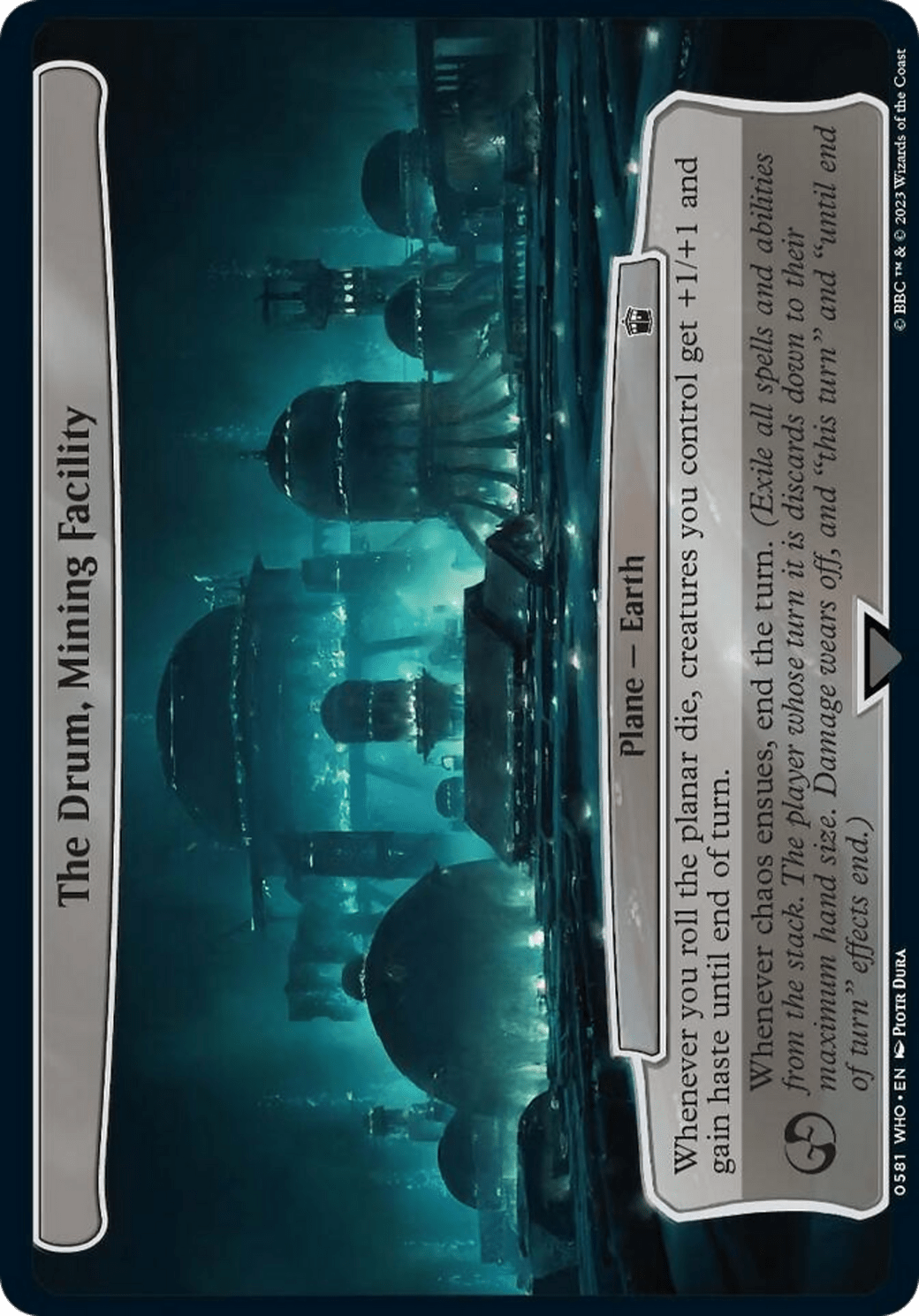 The Drum, Mining Facility [Doctor Who] MTG Single Magic: The Gathering  | Multizone: Comics And Games