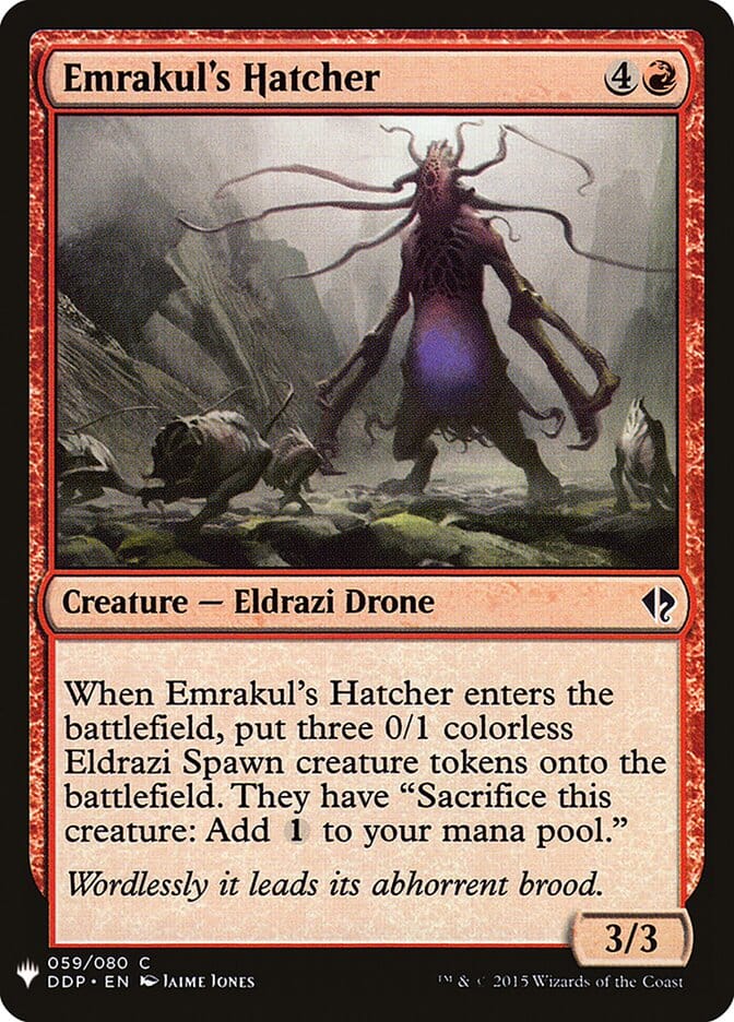 Emrakul's Hatcher [Mystery Booster] MTG Single Magic: The Gathering  | Multizone: Comics And Games
