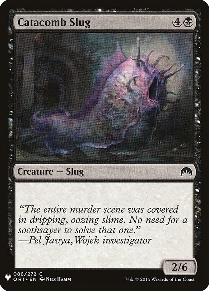 Catacomb Slug [Mystery Booster] MTG Single Magic: The Gathering  | Multizone: Comics And Games