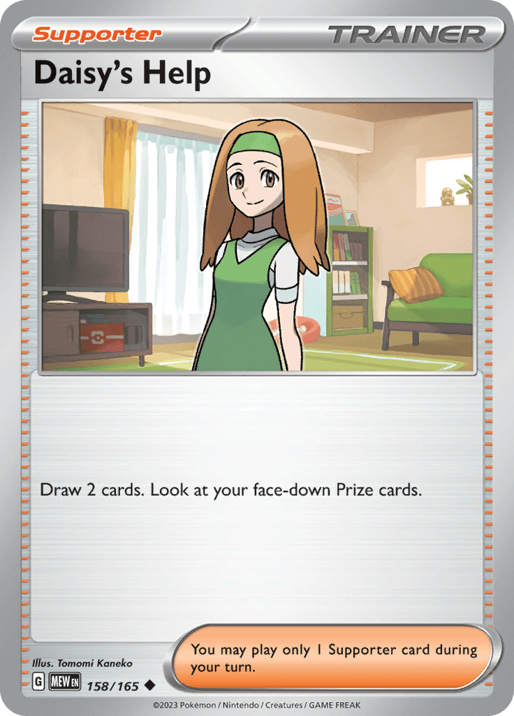 Daisy's Help (158/165) [Scarlet & Violet 151] Pokemon Single Pokémon  | Multizone: Comics And Games