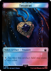 Soldier // Treasure (0061) Double-Sided Token (Surge Foil) [Doctor Who Tokens] MTG Single Magic: The Gathering  | Multizone: Comics And Games
