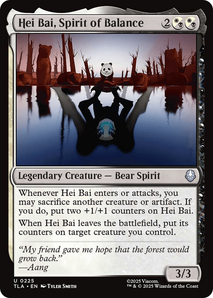 Hei Bai, Spirit of Balance [Avatar: The Last Airbender] MTG Single Magic: The Gathering  | Multizone: Comics And Games