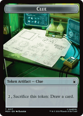 Insect // Clue Double-Sided Token [Marvel Super Heroes Tokens] MTG Single Magic: The Gathering  | Multizone: Comics And Games