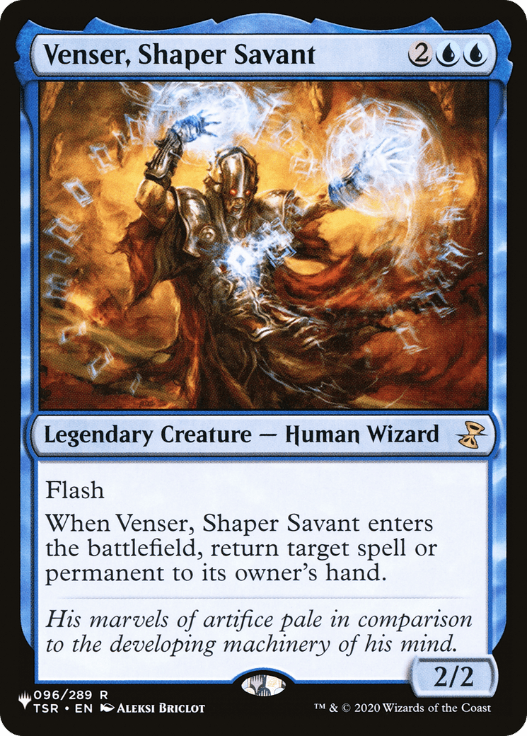 Venser, Shaper Savant [The List] MTG Single Magic: The Gathering  | Multizone: Comics And Games