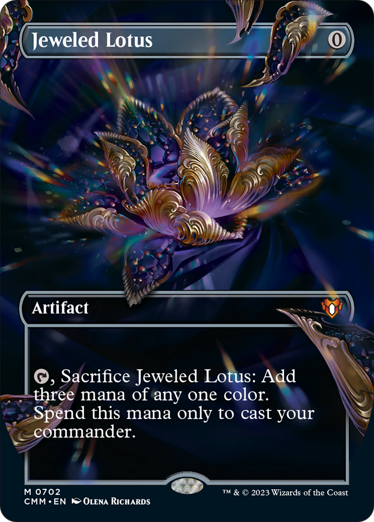 Jeweled Lotus (Borderless Frame Break) [Commander Masters] | Multizone: Comics And Games