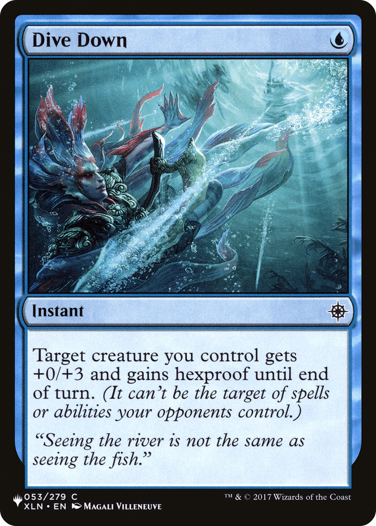 Dive Down [The List] MTG Single Magic: The Gathering  | Multizone: Comics And Games