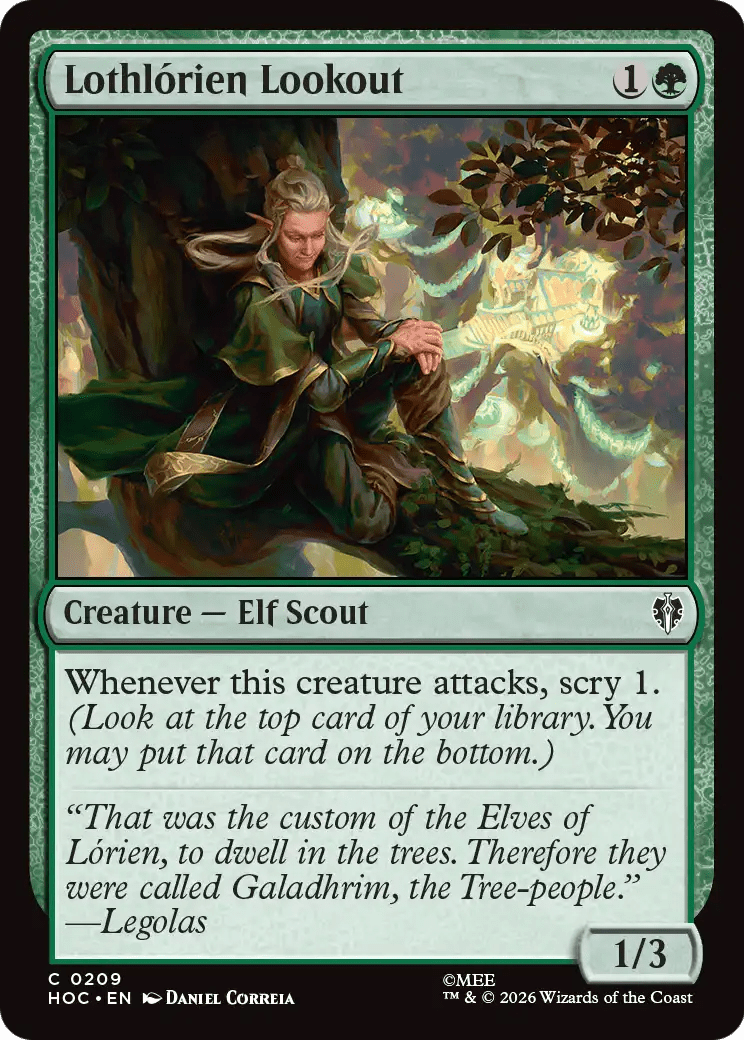Lothlorien Lookout [The Hobbit: Eternal-Legal] MTG Single Magic: The Gathering  | Multizone: Comics And Games