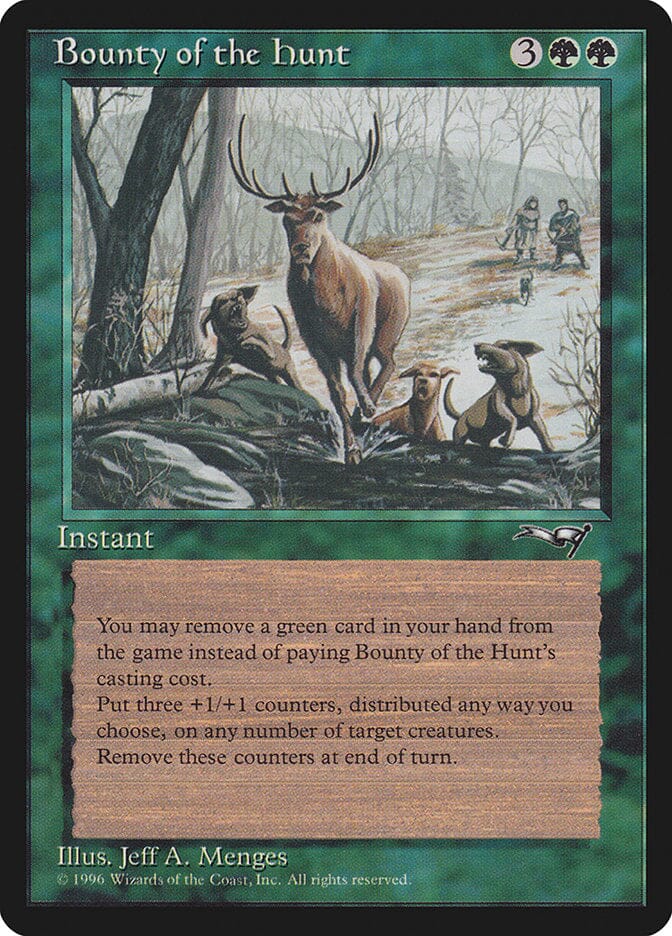 Bounty of the Hunt [Alliances] MTG Single Magic: The Gathering  | Multizone: Comics And Games