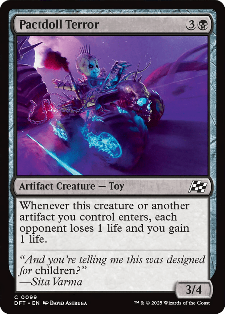 Pactdoll Terror [Aetherdrift] MTG Single Magic: The Gathering  | Multizone: Comics And Games