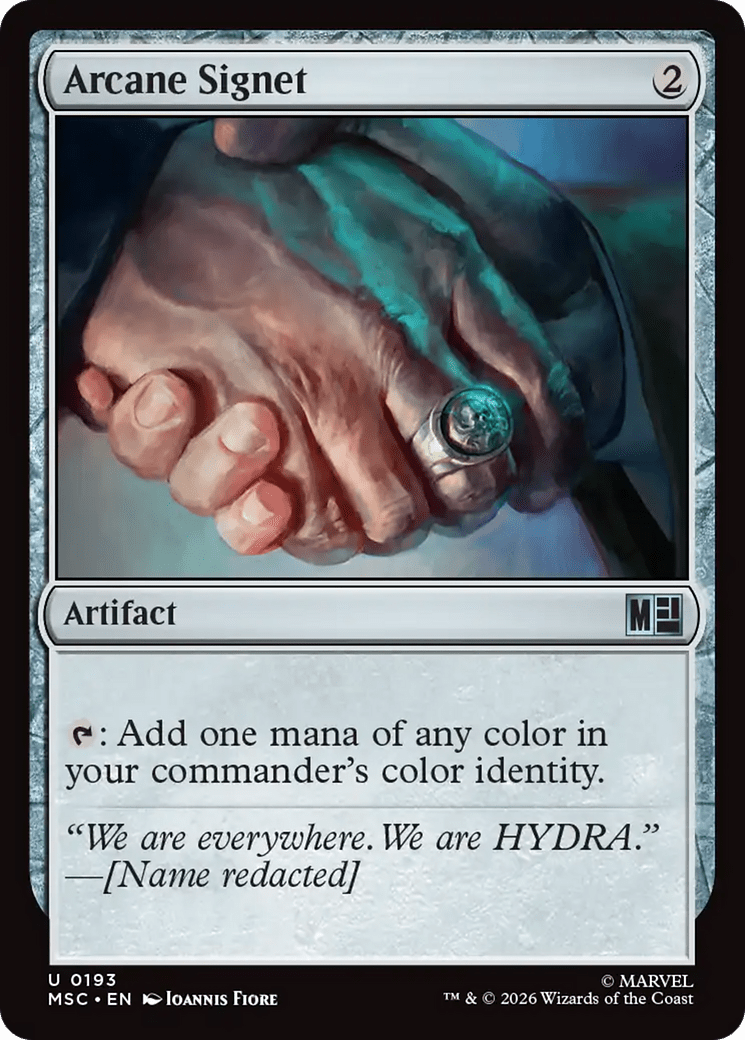 Arcane Signet (0193) [Marvel Super Heroes Commander] | Multizone: Comics And Games