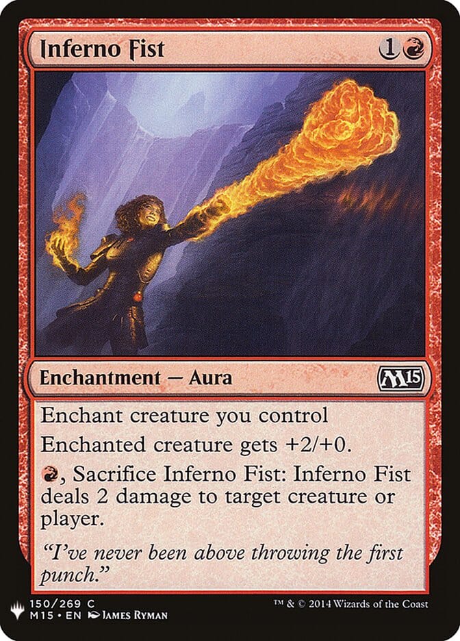Inferno Fist [Mystery Booster] MTG Single Magic: The Gathering  | Multizone: Comics And Games