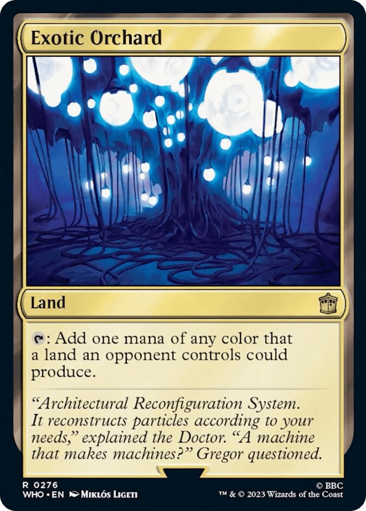 Exotic Orchard [Doctor Who] MTG Single Magic: The Gathering  | Multizone: Comics And Games