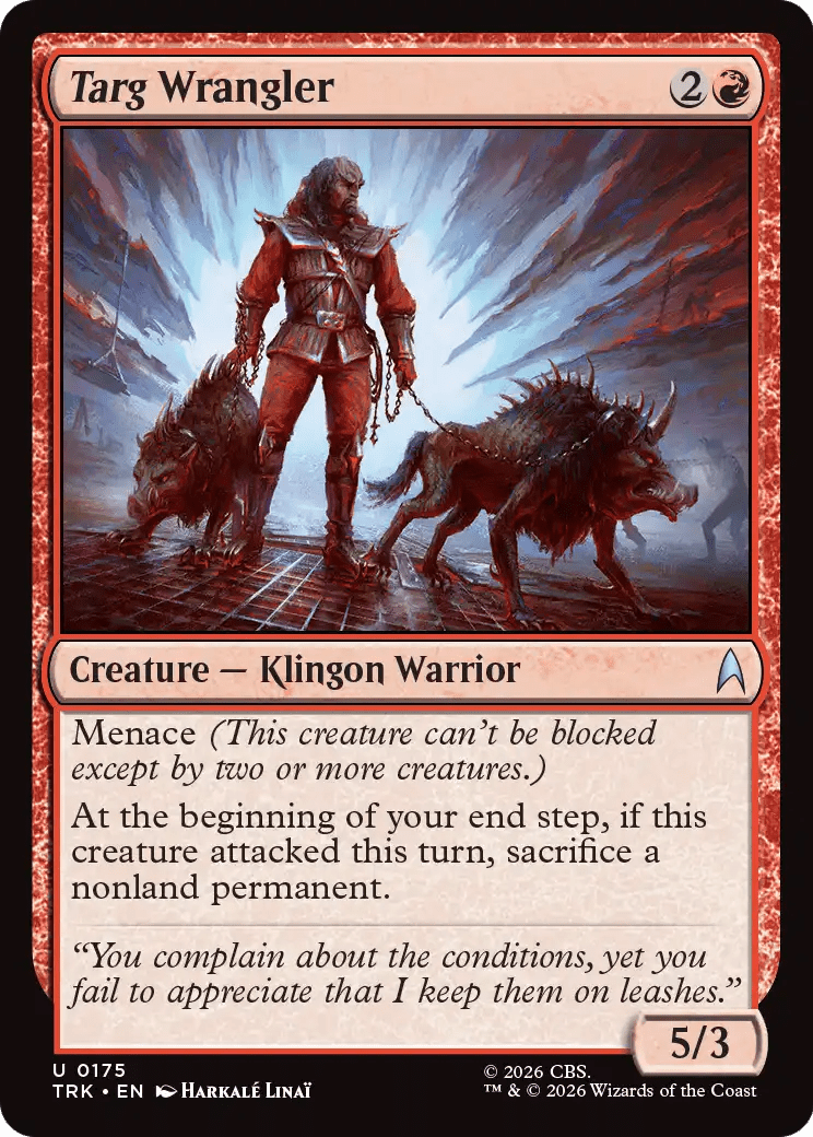Targ Wrangler [Star Trek] MTG Single Magic: The Gathering  | Multizone: Comics And Games