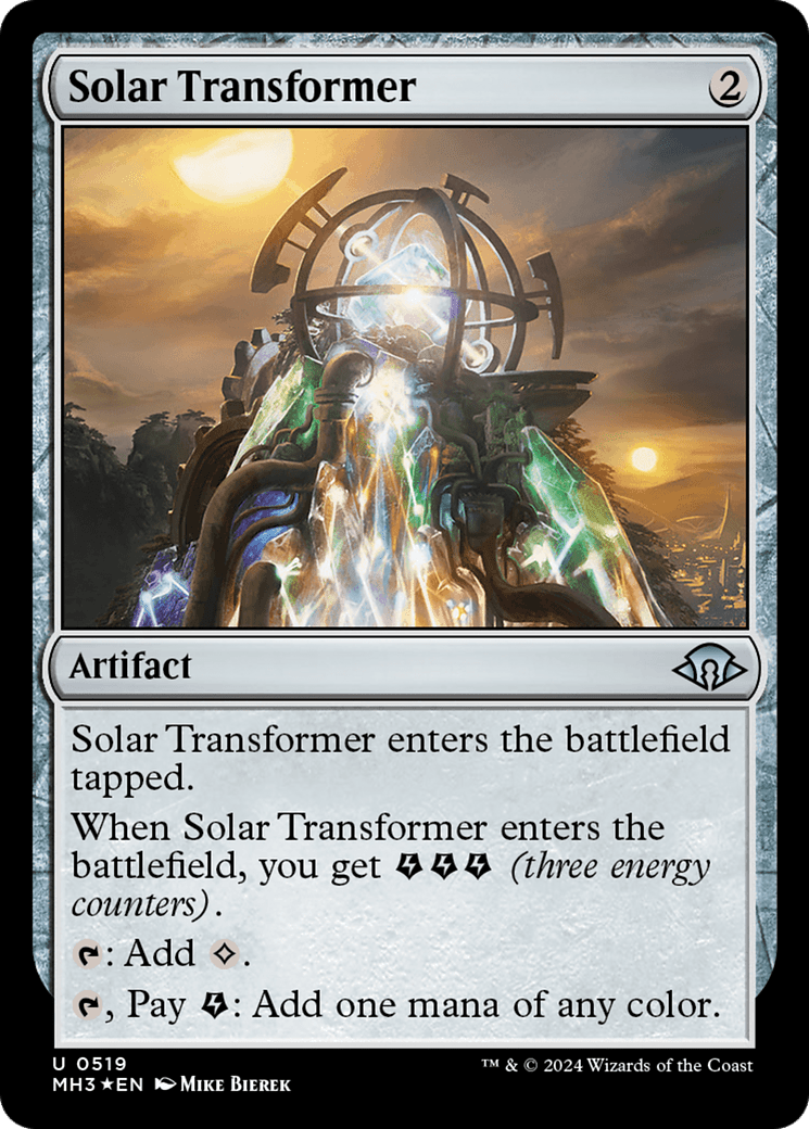 Solar Transformer (Ripple Foil) [Modern Horizons 3] MTG Single Magic: The Gathering  | Multizone: Comics And Games