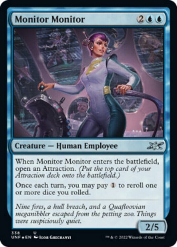 Monitor Monitor (Galaxy Foil) [Unfinity] MTG Single Magic: The Gathering  | Multizone: Comics And Games