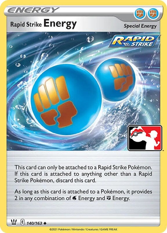 Rapid Strike Energy (140/163) [Prize Pack Series Two] Pokemon Single Pokémon  | Multizone: Comics And Games