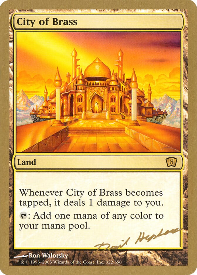 City of Brass (Dave Humpherys) [World Championship Decks 2003] MTG Single Magic: The Gathering  | Multizone: Comics And Games