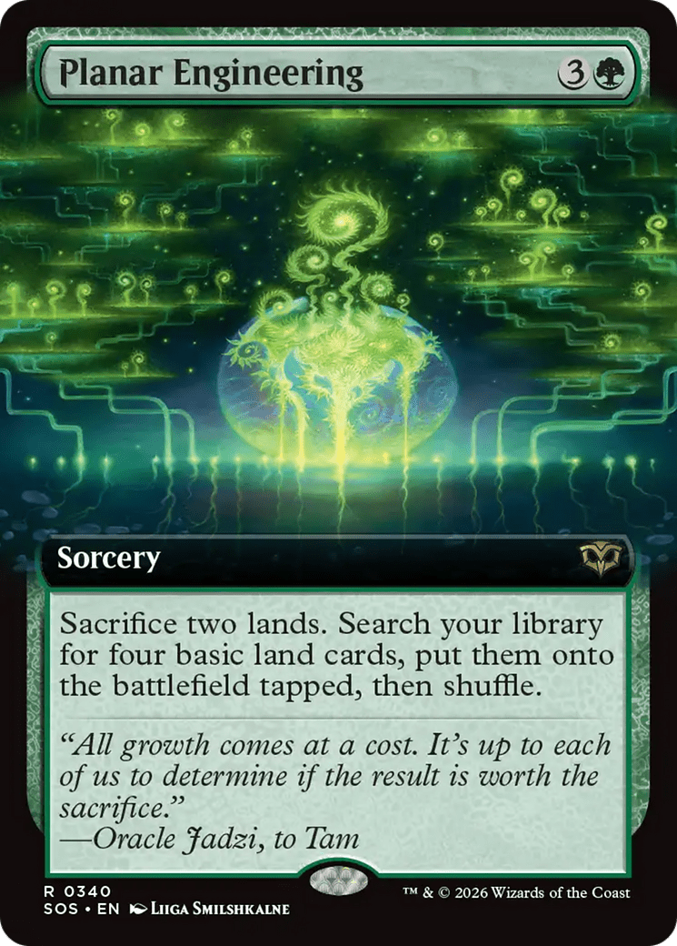 Planar Engineering (Extended Art) [Secrets of Strixhaven] MTG Single Magic: The Gathering  | Multizone: Comics And Games