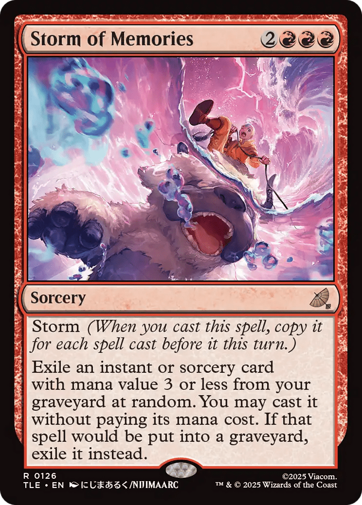 Storm of Memories [Avatar: The Last Airbender: Eternal-Legal] MTG Single Magic: The Gathering  | Multizone: Comics And Games