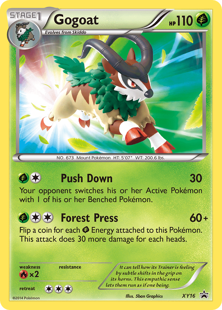 Gogoat (XY16) [XY: Black Star Promos] Pokemon Single Pokémon  | Multizone: Comics And Games