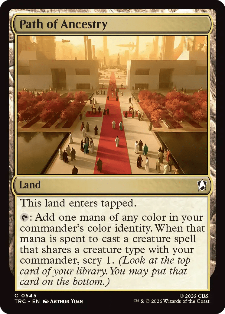 Path of Ancestry [Star Trek Commander] MTG Single Magic: The Gathering  | Multizone: Comics And Games