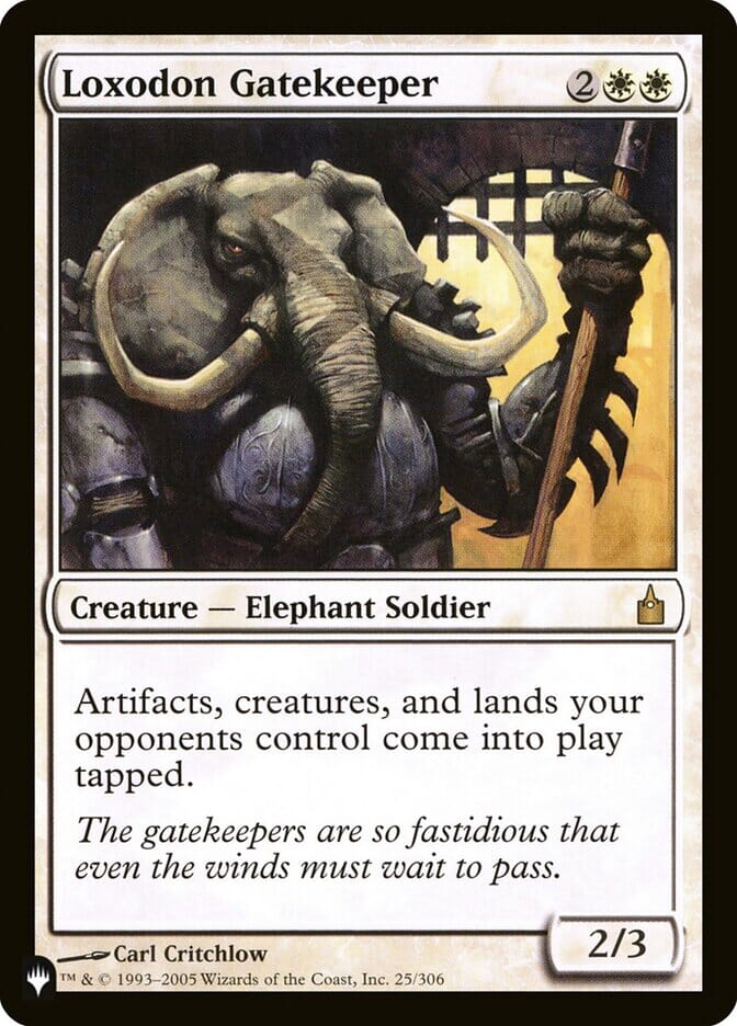 Loxodon Gatekeeper [The List] MTG Single Magic: The Gathering  | Multizone: Comics And Games